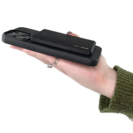 Ультратонкий повербанк Remax 5000 мАг 20W з безпровідною зарядкою MagSafe RPP-107 Чорний - фото 6