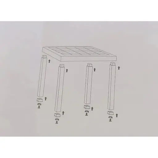 Стіл для саду пластиковий Bica Dallas коричневий - фото 5