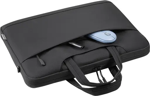 Сумка для ноутбука Defender 15.6" Omny з кишенею, чорна (26135) - фото 4