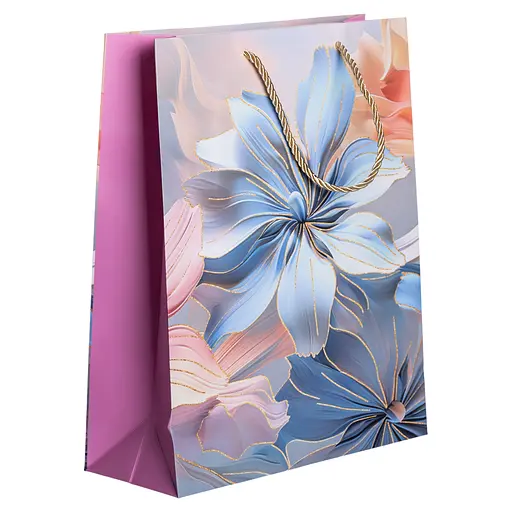 Подарунковий пакет Yiwu 26х10х31.5 см 12 штук HP-10359-9 - фото 8