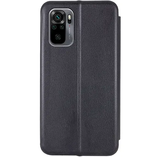 Кожаный чехол-книга Classy для Xiaomi Redmi Note 10 / Note 10s / Poco M5s Черный - фото 3