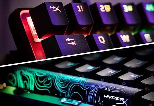 Клавіатура HyperX Alloy Origins 60 HX Red USB Black (4P5N4AA) - фото 7