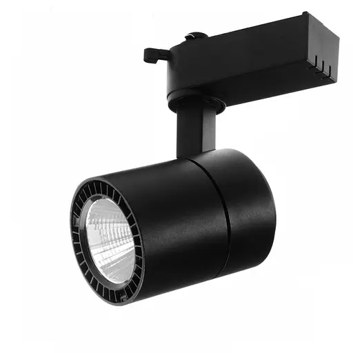 Светильник трековый поворотный LED KW-208/12W NW BK COB Brille 32-938