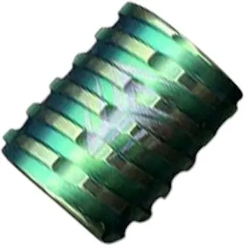 Титановая бусина зеленая Weknife A-02A