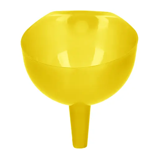 Лейка сливная воронка пластмассовая на банку, Kitchette Желтый 84667 - фото 7