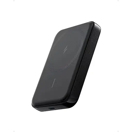 Магнітна батарея Anker MagGo 321 Magnetic Magsafe Powerbank 5000 mAh Повербанк з бездротовою зарядкою чорний