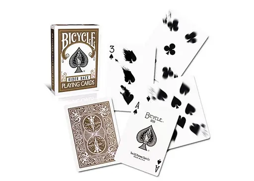 Карти гральні United States Playing Card Company Bicycle Rider Back Brown deck (02309) - фото 4