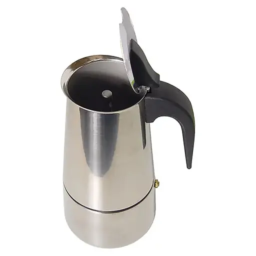 Гейзерна кавоварка на 6 чашок (420 мл) з нержавіючої сталі, Zauberg 87597 - фото 1
