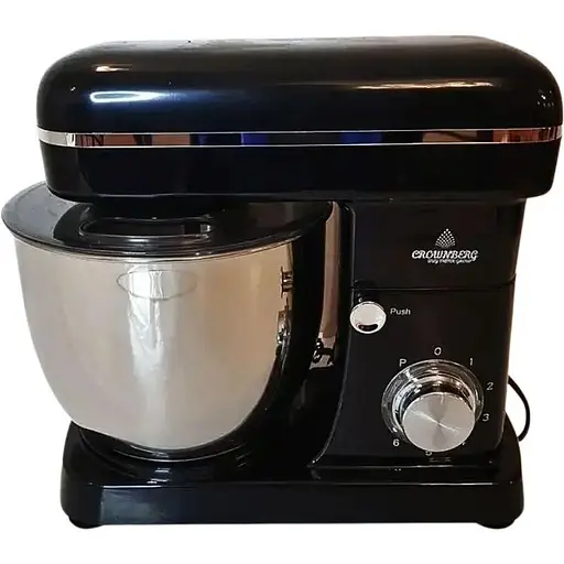 Кухонний комбайн Crownberg CB-3405 планетарний міксер, тестоміс із чашею на 5 літрів