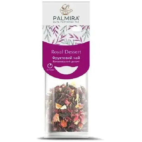 Чай фруктовий Palmira Королівський десерт на чашку 10 шт - фото 1