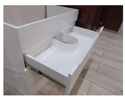 Тумба ПіК Сіметрі тандем + раковина Cersanit Como 70 см Білий 30412 - фото 6