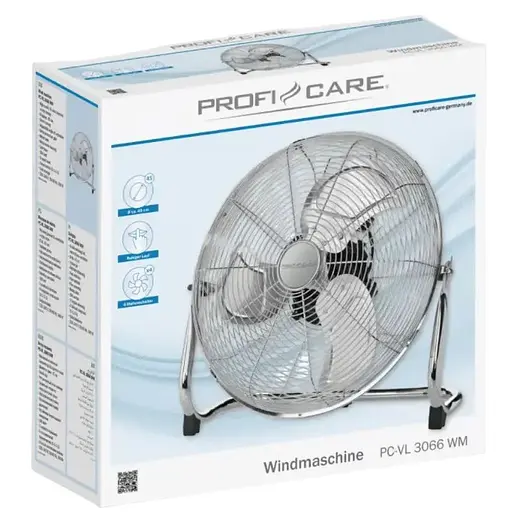 Вентилятор підлоговий PROFICARE PC-VL 3066 WM лопаті 45см