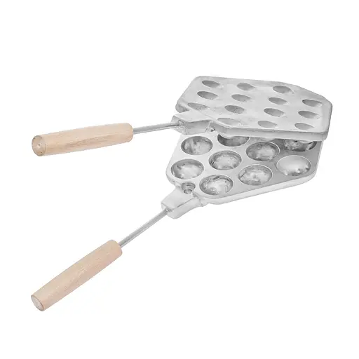 Форма для випікання печива у вигляді каштанів "Київський каштан" на 14 половинок каштанів, Ласунка Сірий 86671 - фото 6