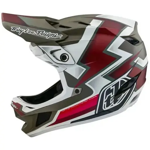 Велошолом Troy Lee Designs D4 Composite Helmet Ever M Red/Green (1106-140531003)