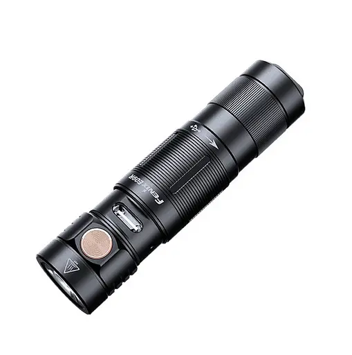 Ручной мини фонарик Fenix E09R 600лм Type-C (Черный) - фото 3