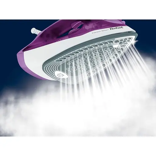 Утюг Tefal Express Steam FV2836E0 бело-фиолетовый [91240] - фото 3