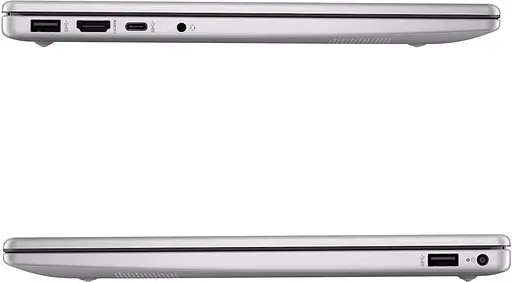 Ноутбук HP 14-hc0003ru 14" FHD IPS AG Intel U5-225U 16GB F1024GB UMA DOS серебристый - фото 7