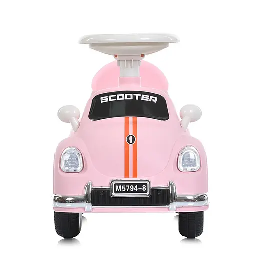 Дитяча каталка-толокар M 5794-8 рожевий, до 30 кг - фото 2