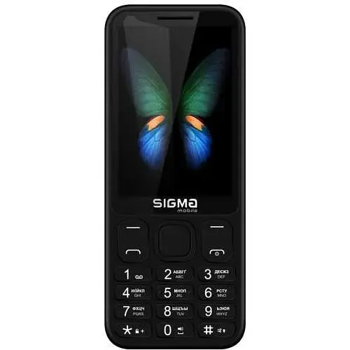 Мобильный телефон Sigma mobile X-style 351 Lider, черный, 2 Micro-SIM + Nano-SIM, дисплей 3.5" цветной (320x480), моноблок - фото 1