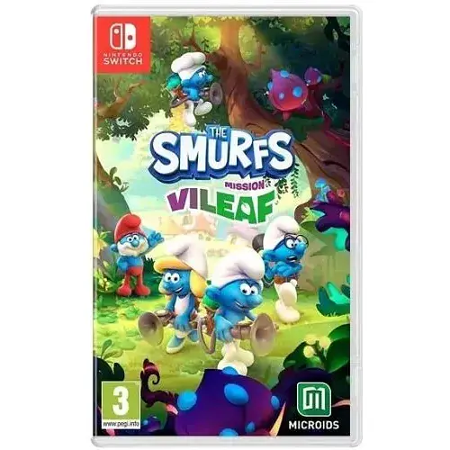 Гра The Smurfs Mission Vileaf (російська версія) (Nintendo Switch)