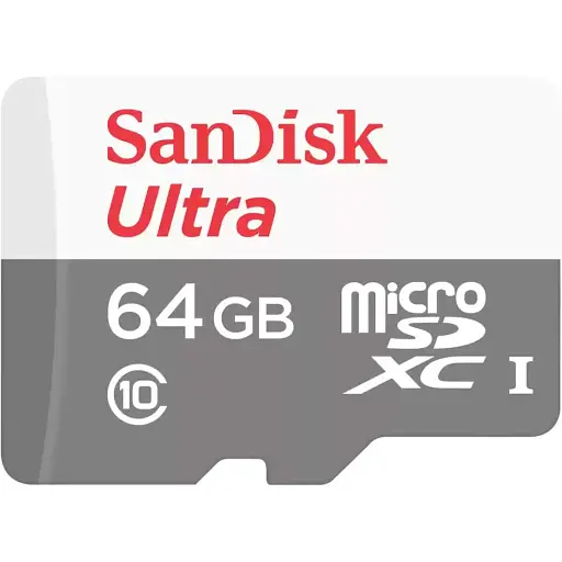 Карта памяти SanDisk microSDXC 64 GB UHS-I Ultra A1 + SD Adapter (SDSQUNR-064G-GN3MA) [141591] - фото 3