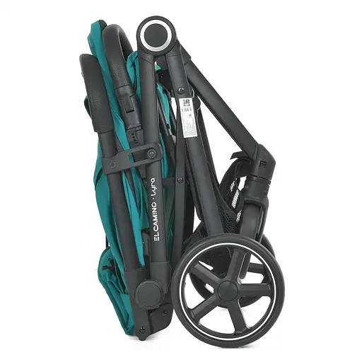 Детская прогулочная коляска-книга El Camino ME 1099 Lyra Sea Green Зеленая - фото 10