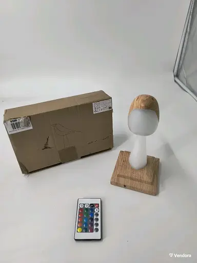 Переносна світлодіодна лампа із сенсорним керуванням, дизайн у вигляді птаха, зарядка через USB - фото 3