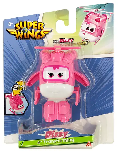 Ігрова фігурка-трансформер Super Wings Transforming Діззі (Dizzy) 10 см (EU780622) - фото 2