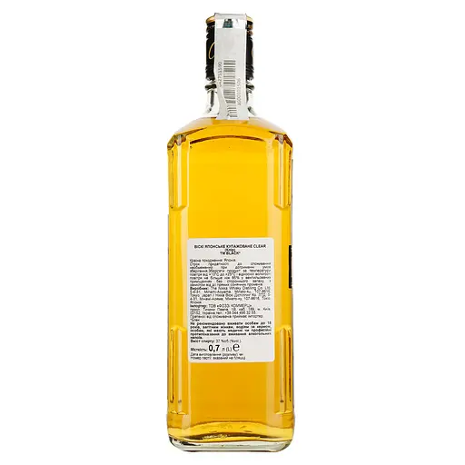 Віскі Nikka Whisky Black Clear 37% 0.7 л - фото 3