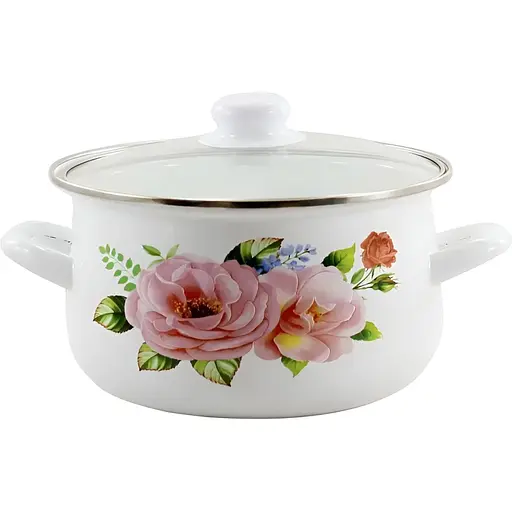 Каструля Interos Троянда 2 л (000016377) - фото 1