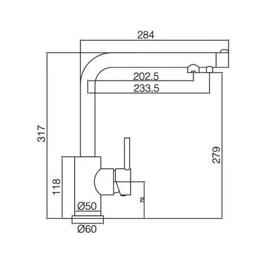 Змішувач для кухні Imex Montecarlo з підключенням фільтрованої води хром GOS001 Хром - фото 5