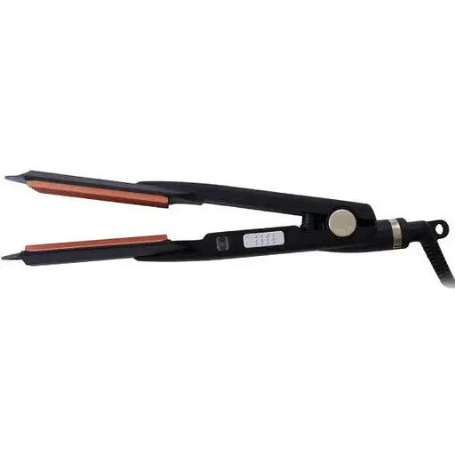 Професійна плойка велике гофре Pro Mozer Mz 7725 для прикореневого об'єму волосся турмалін - фото 1