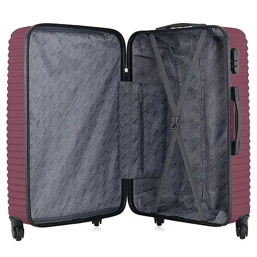 Валіза Semi Line 26" L Burgundy (T5574-5) - фото 2