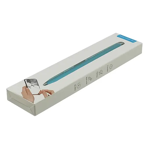 Стилус ємнісний KHD-301 двосторонній бірюзовий - фото 3