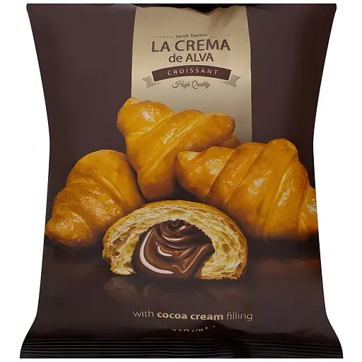 Круасан La Crema de Alva з начинкою крем-какао, 210 г (868333)