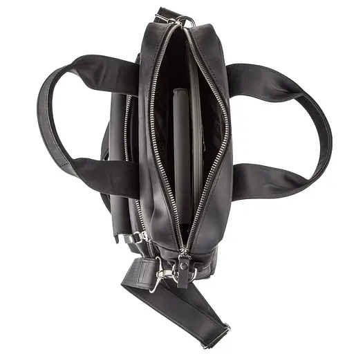 Чоловіча шкіряна сумка SHVIGEL 25х33х7 см sum0012770 - фото 4