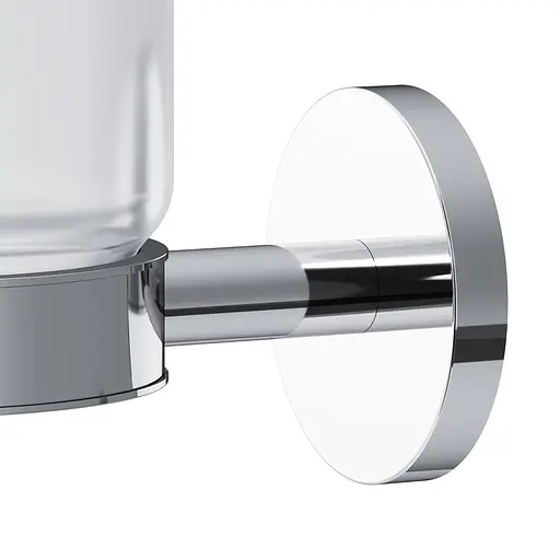 Склянка з настінним тримачем скляна AM.PM X-Joy A85A34300 хром - фото 6