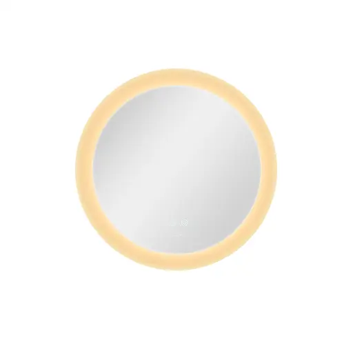 Зеркало Qtap Taurus R600 с LED-подсветкой Touch, с антизапотеванием, с диммером температуры цвета (3000-6500K) QT2478R607 - фото 5