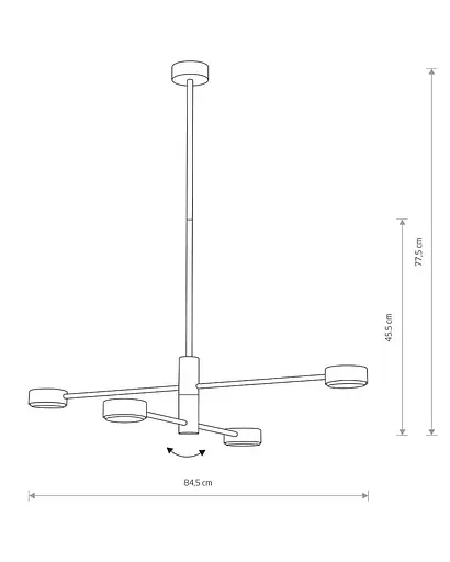 Люстра Nowodvorski 7941 Orbit - фото 2