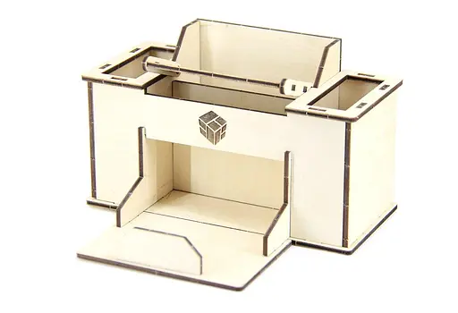 Дерев'яний конструктор "Настільний органайзер" 16 деталей - фото 6