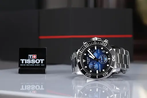 Часы Tissot Seastar 1000 Quartz Chronograph T120.417.11.041.01 - фото 3