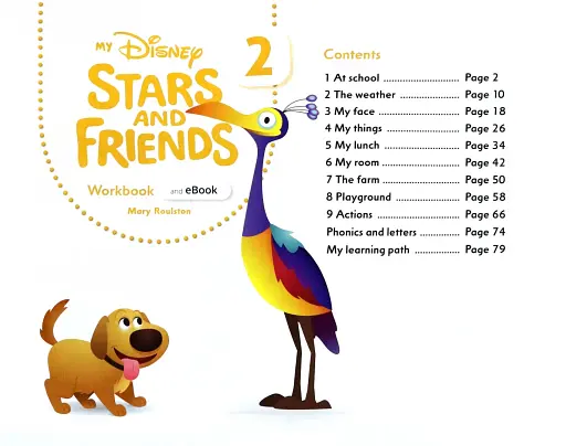 My Disney Stars and Friends. Level 2. Workbook with eBook - фото 2