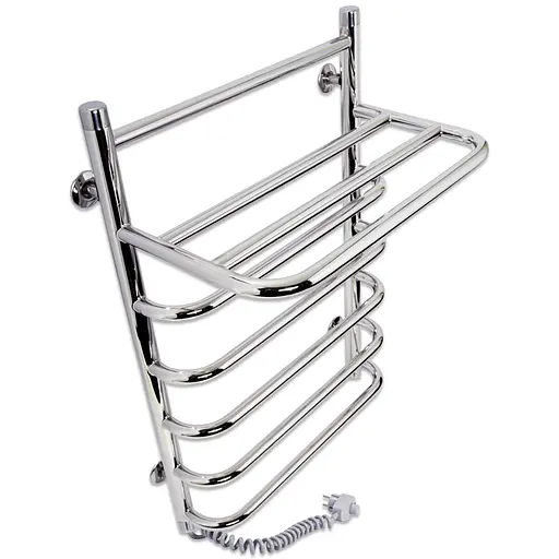 Електрична рушникосушка Laris Стандарт П7 500x660 Е з полицею 73207177 - фото 4