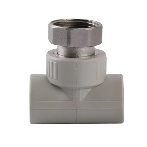 Трійник з накидною гайкою Kalde PPR ф25х1 000025173 - фото 1