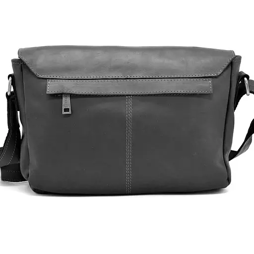 Чоловіча шкіряна сумка TARWA 32х25х7 см sum0025461 - фото 3