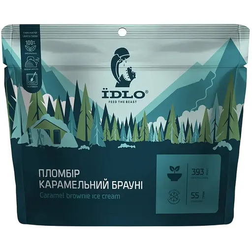 Мороженое Їdlo карамельный брауни 55 г - фото 1