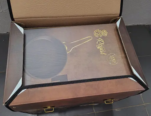 Набор посуды Casa Royal Gold Beaty G-UKR2020 с покрытием Bio Granit Cлоновая кость - фото 9