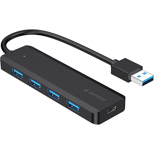 USB-Хаб Gembird на 4 порти USB 3.1 UHB-U3P4P-02) (UHB-U3P4P-02) - фото 1