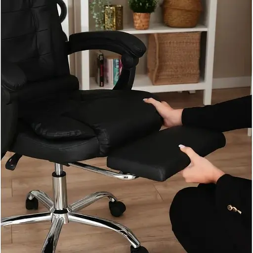 Офисное кресло Di Volio Baldo черный - фото 7