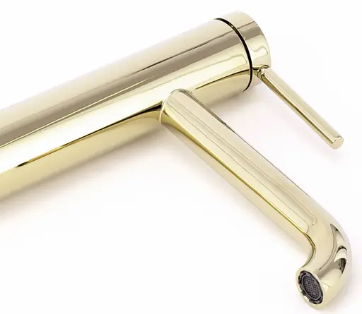 Змішувач для умивальника Rea Spot низький gold REA-B2014 Золотий - фото 5